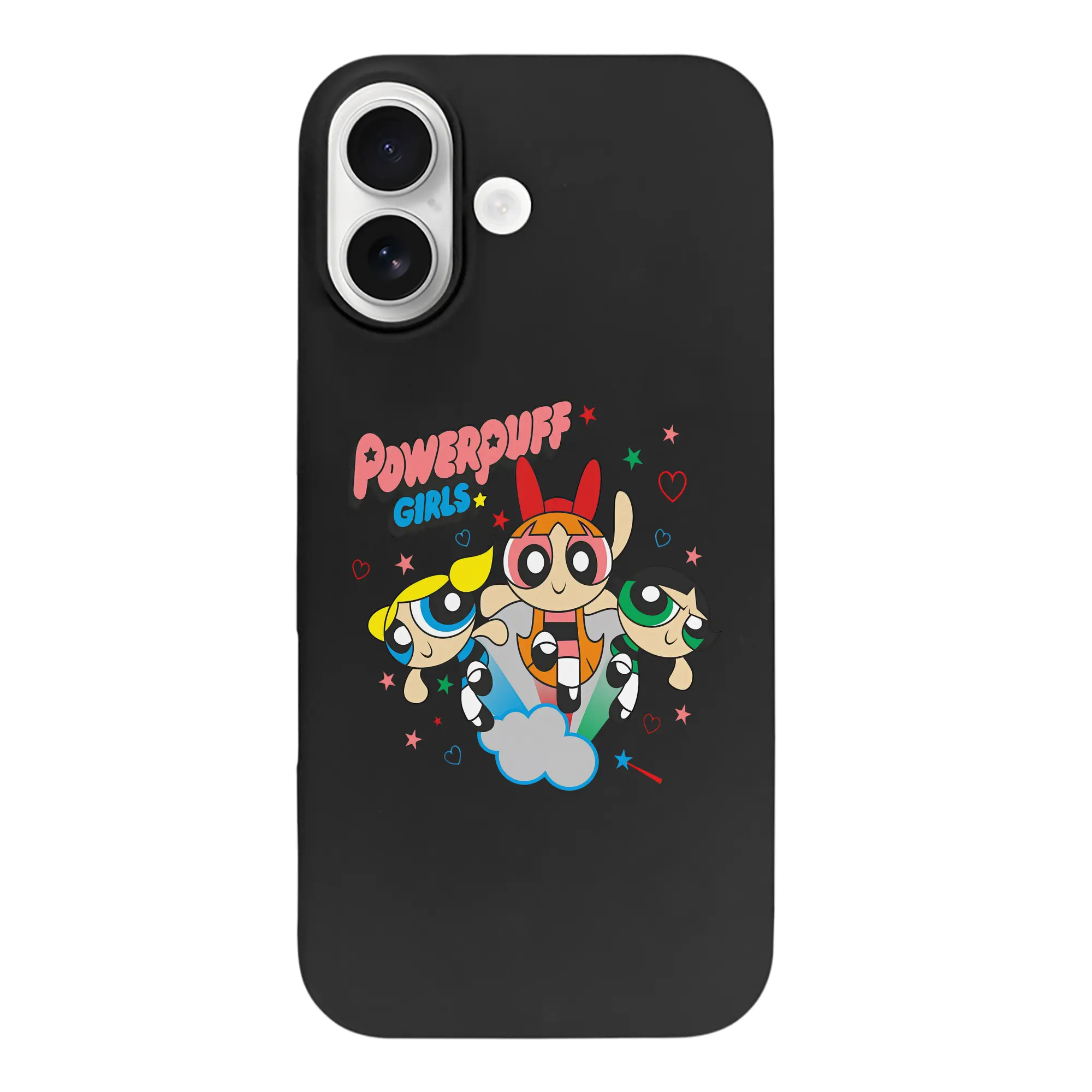 パワパフガールズ グッズ バターカップ - iPhone 17 シリーズ シリコンケース 薄型 耐衝撃 指紋防止 ソフトタッチカバー 精密フィット 傷防止 保護ケース iPhone 17/17 Air/17 Pro/17 Pro Max 対応